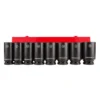 Steelman 3/4 in. Drive 6-Point Metric Deep Socket Impact Set (8-Piece)