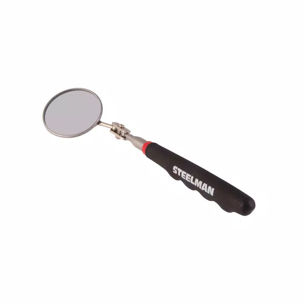 Steelman 36 in. Telescoping 2.25 in. Round Inspection Mirror