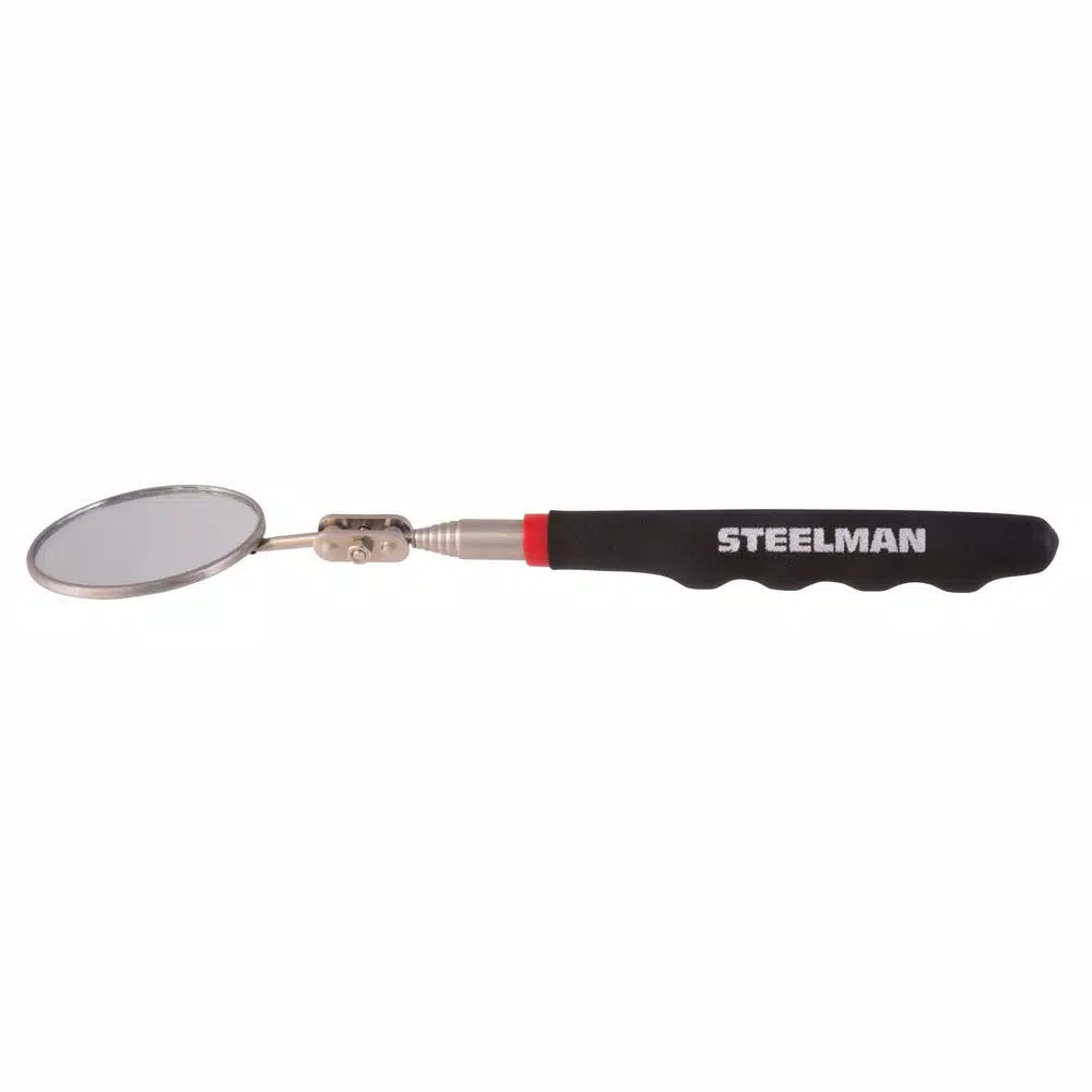 Steelman 36 in. Telescoping 2.25 in. Round Inspection Mirror