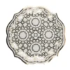 Sugar Plum Party Dinner Plate Boho (16-Piece)