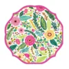 Sugar Plum Party Salad Plate Spring Blossoms (16-Piece)