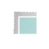 Sugar Plum Party 32-Piece Silver and Blue Assorted Disposable Cocktail Paper Napkin