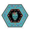 Sugar Plum Party Dinner Plate Day of Dead (16-Piece)