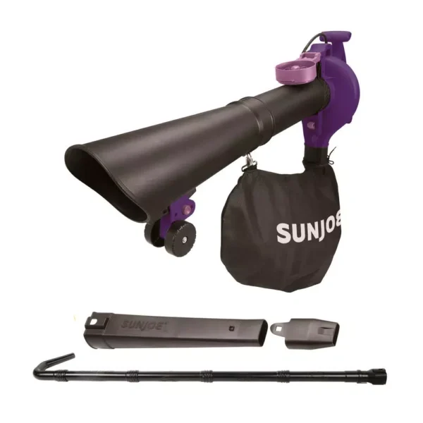 View of Sun Joe 250 MPH 440 CFM 14 Amp Electric Handheld Blower/Vacuum/Mulcher ...