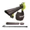 Sun Joe 250 MPH 440 CFM 14 Amp Electric Handheld Blower/Vacuum/Mulcher with Gutter Attachment