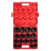 SUNEX TOOLS 3/4 in. Drive Heavy-Duty SAE Impact Socket Set (17-Piece)