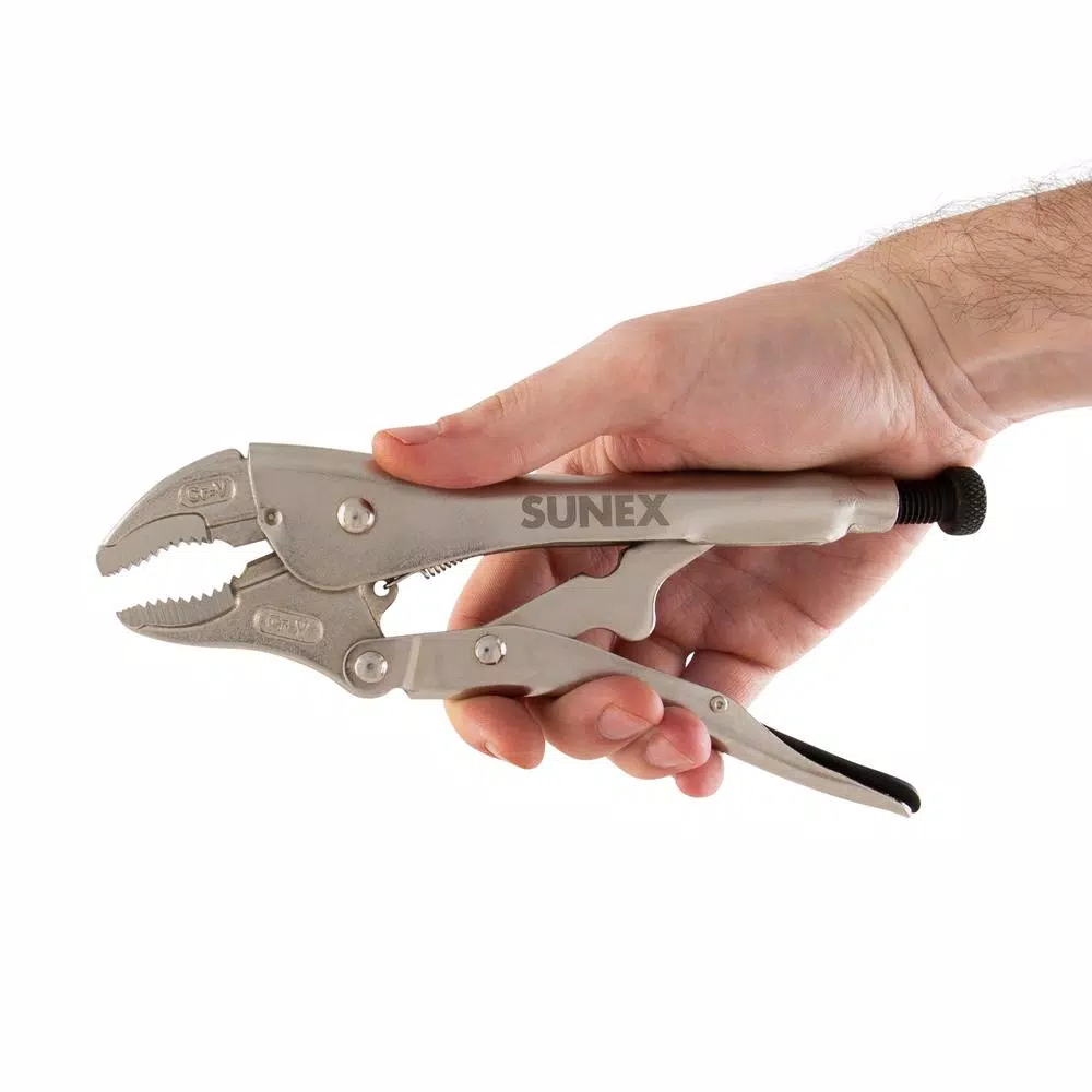 SUNEX TOOLS Locking Pliers Set (4-Piece)