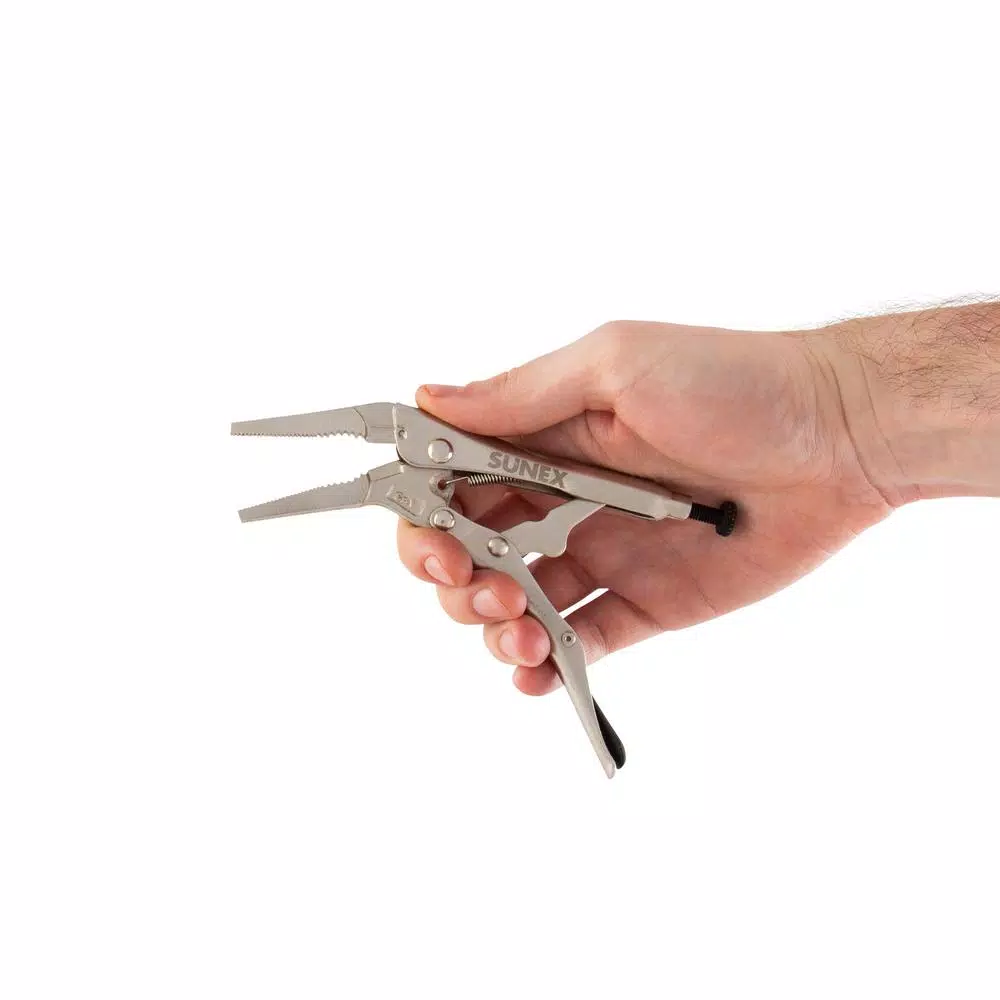SUNEX TOOLS Locking Pliers Set (4-Piece)