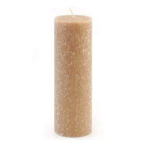 ROOT CANDLES 3 in. x 9 in. Timberline Taupe Pillar Candle