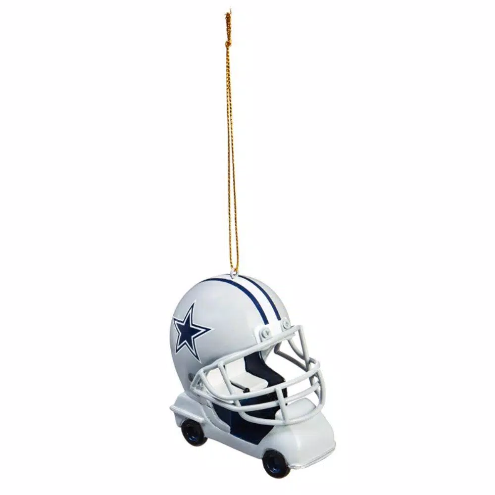 Team Sports America Dallas Cowboys 3 in. NFL Field Car Christmas Ornament