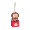 Team Sports America Ohio State University 1-1/2 in. NCAA Mascot Tiki Totem Christmas Ornament