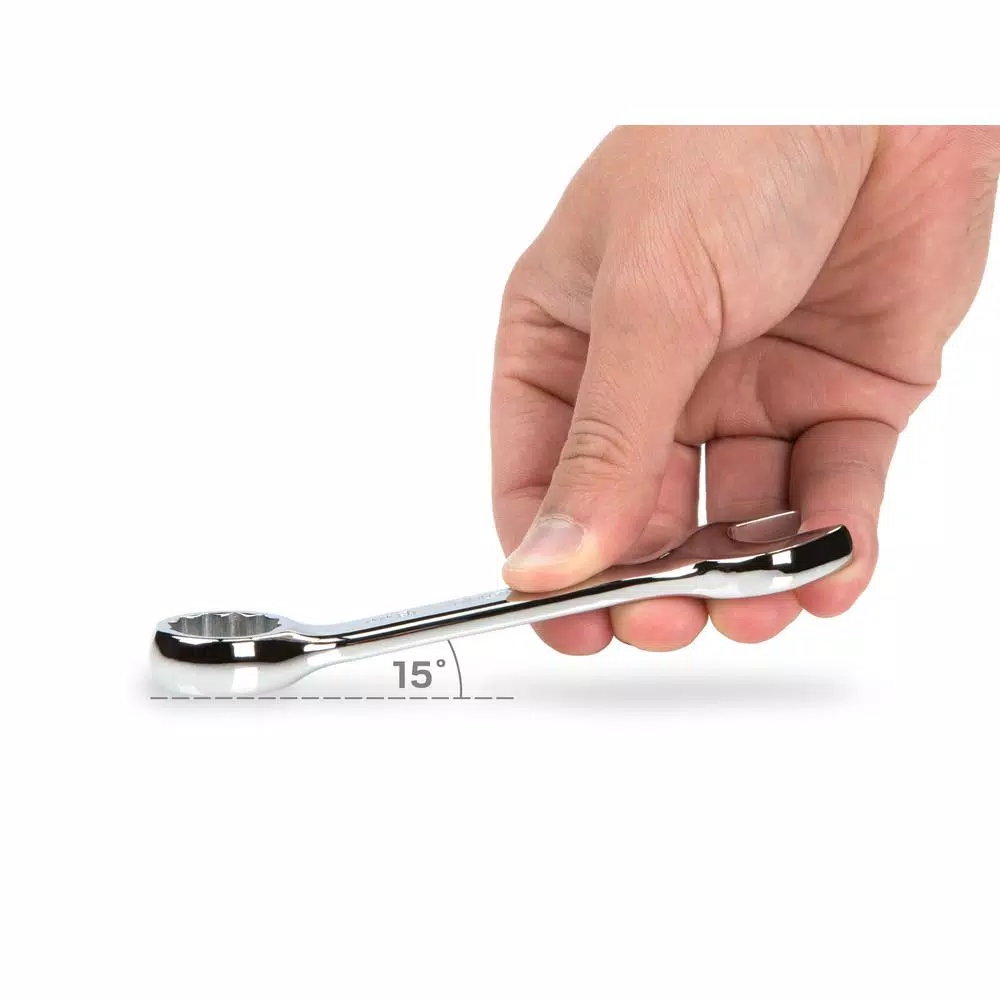 TEKTON 18 mm Stubby Combination Wrench