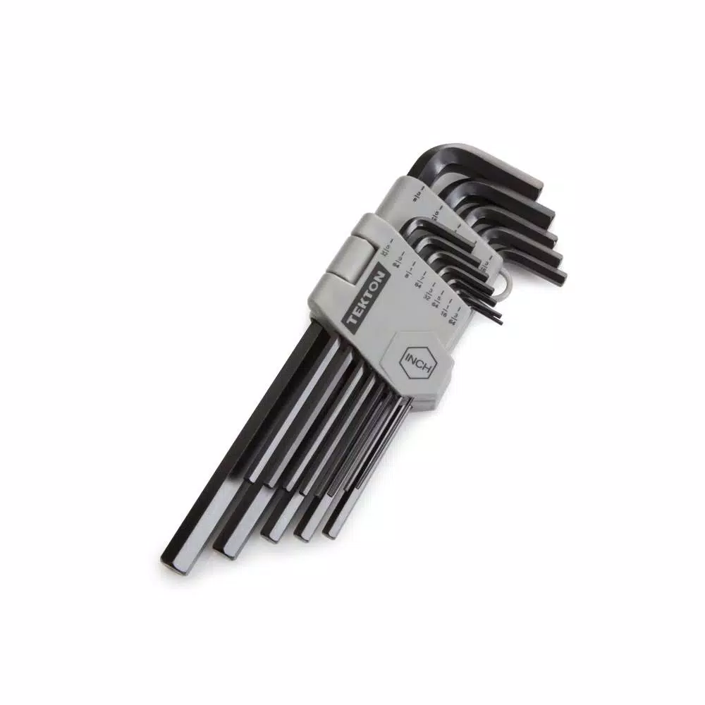 TEKTON 3/64-3/8 in. Long Arm Hex Key Wrench Set (13-Piece)