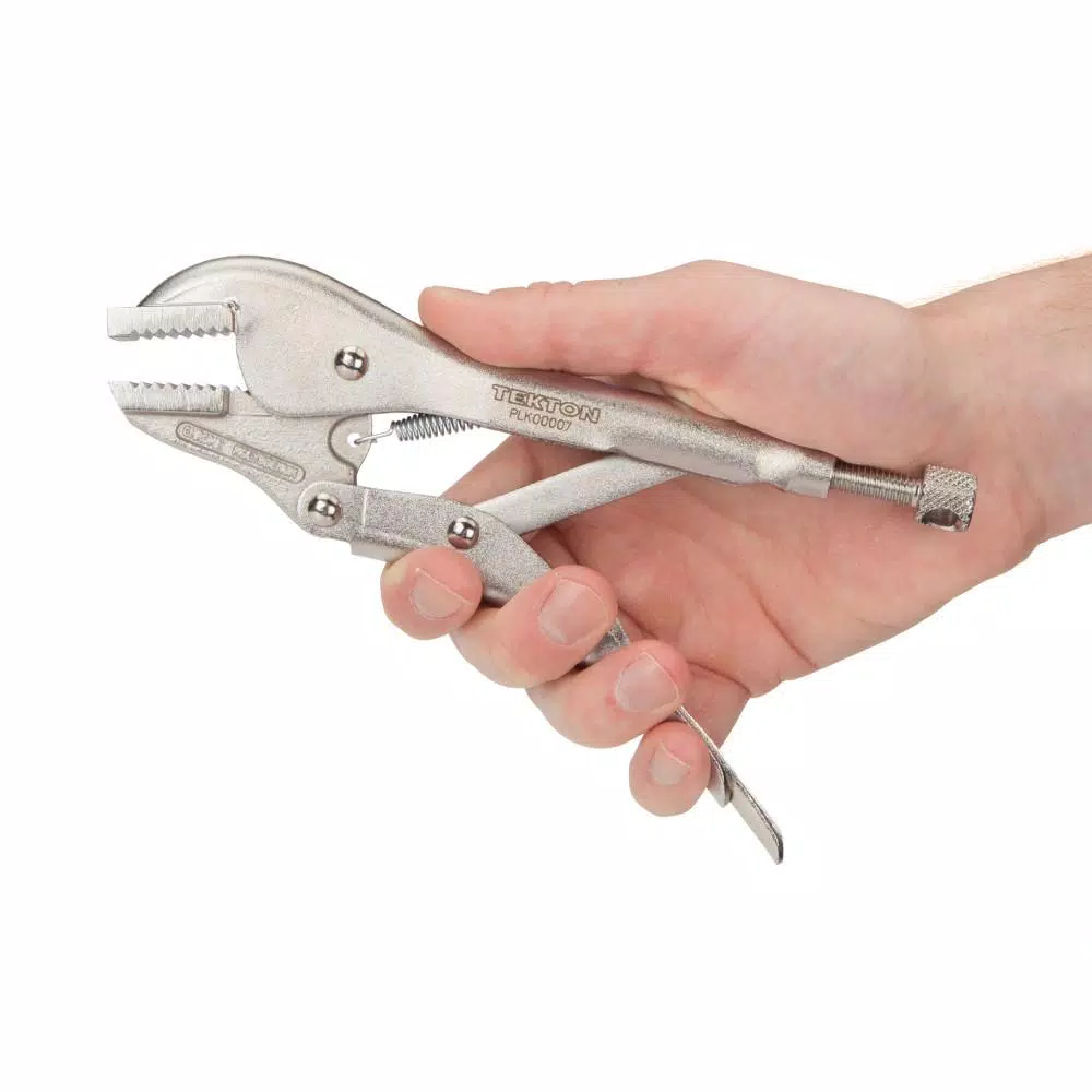 TEKTON 7 in. Straight Jaw Locking Pliers
