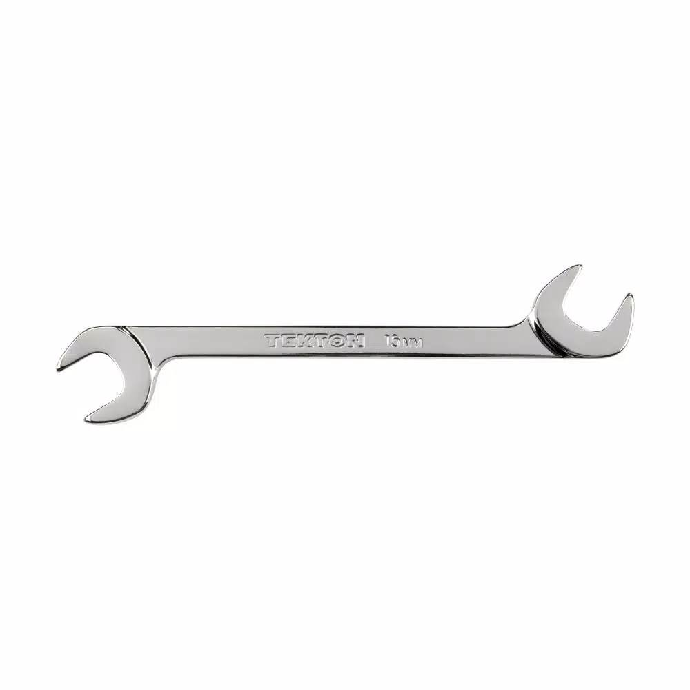 TEKTON 15 mm Angle Head Open End Wrench