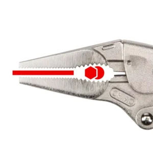 TEKTON 9 in. Long Nose Locking Pliers (4-Piece)