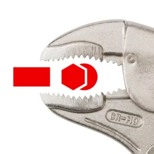 TEKTON Straight, Curved, Long Nose Locking Pliers Set (4-Piece)