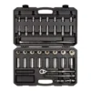TEKTON 1/2 Inch Drive 6-Point Socket & Ratchet Set, 38-Piece (3/8 - 1-5/16 in.)