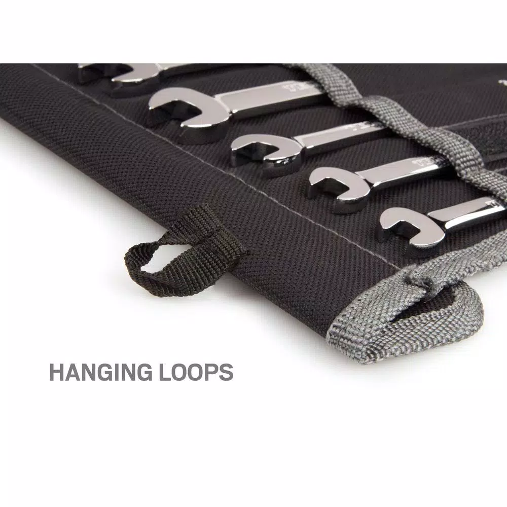 TEKTON 1/4-3/4 in. Ratcheting Combination Wrench Set with Pouch (9-Piece)