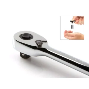 TEKTON 1/4 in. Drive x 3 in. 90T Quick-Release Ratchet
