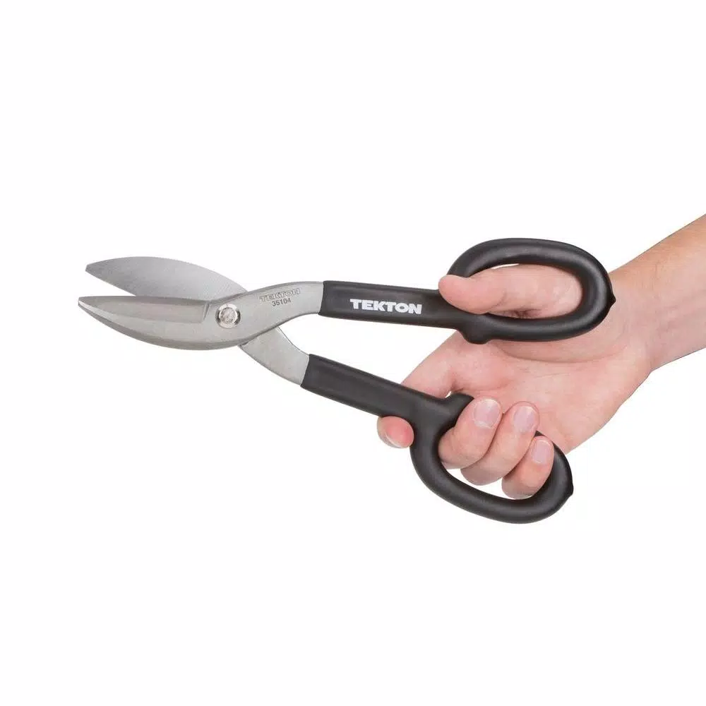TEKTON 1.1 in. Straight-Cut Tin Snip