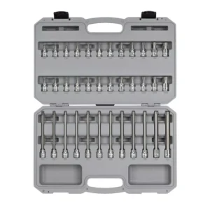 TEKTON 3/8 in. Drive Torx and Tamper-Resistant Torx Bit Socket Set (36-Piece)