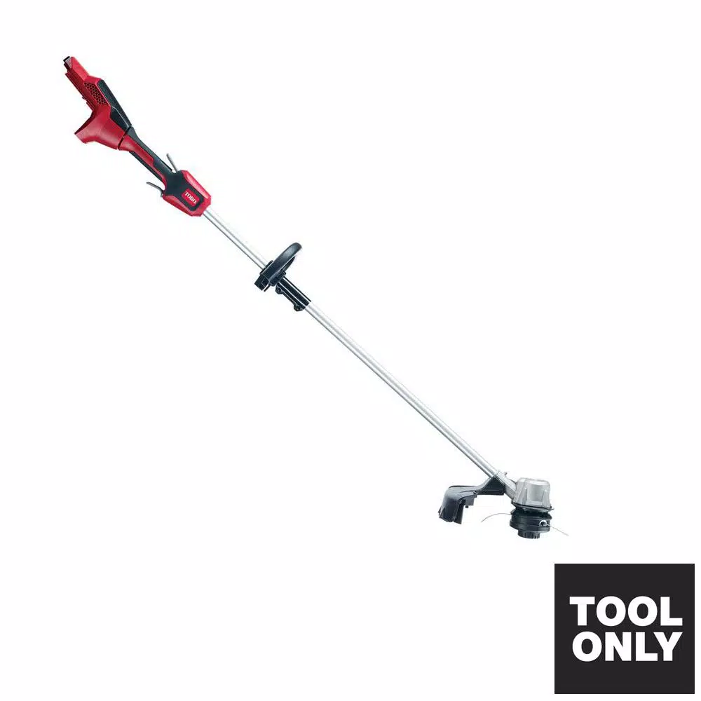 Toro 60-Volt Max Lithium-Ion Brushless Cordless 14 in. / 16 in. String Trimmer - Battery and Charger Not Included