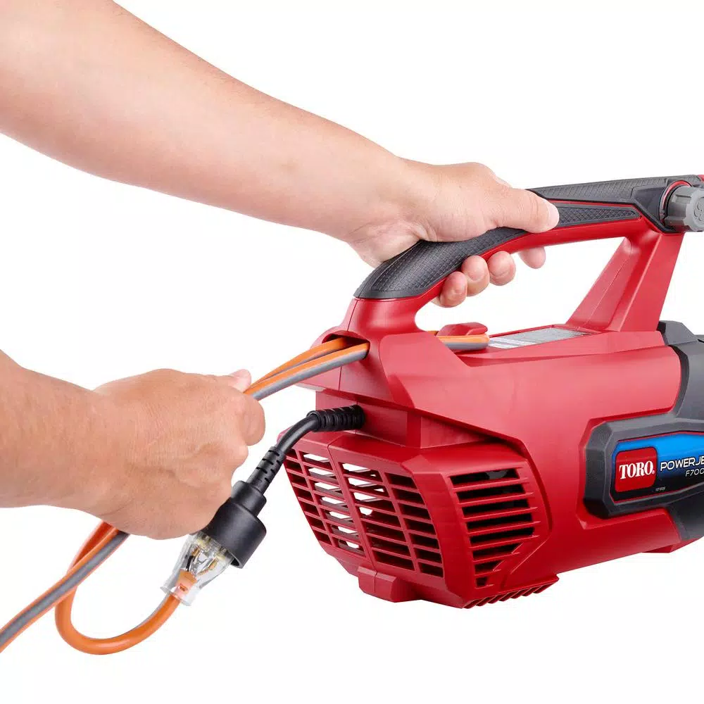 Toro PowerJet F700 140 MPH 725 CFM 12 Amp Electric Handheld Leaf Blower
