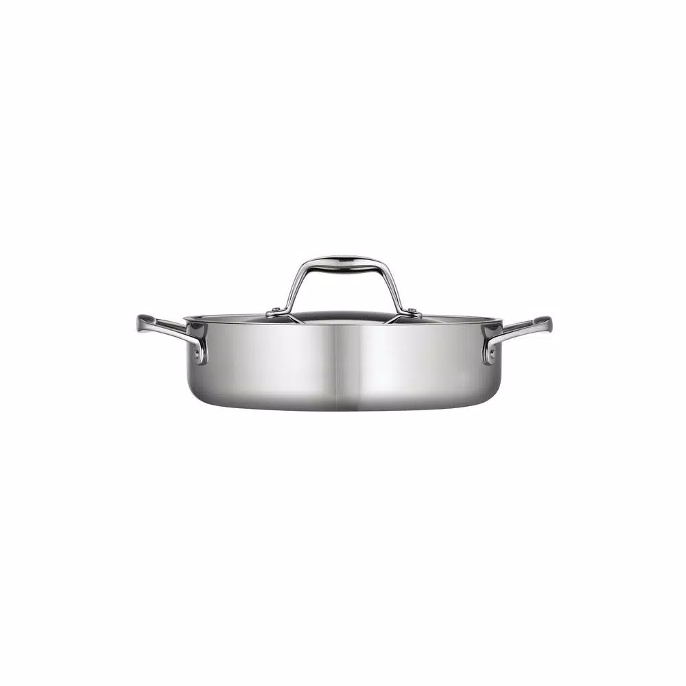 Tramontina Gourmet Tri-Ply Clad 3 Qt. Covered Braiser