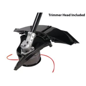 Troy-Bilt 27cc Gas 2-Cycle Straight Shaft Attachment Capable Gas Brushcutter with String Trimmer Head Included