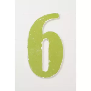 Jeff McWilliams Designs 18 in. Oversized Unfinished Wood Number