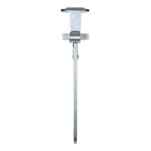 Village Lighting Company Silver Mantle Garland and Stocking Holder 3-Pack