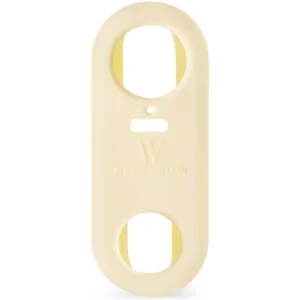 Wasserstein Beige Protective Silicone Skin Compatible with Google Nest Hello Video Doorbell - Extra-Layer of Protection
