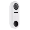 Wasserstein White Protective Silicone Skin Compatible with Google Nest Hello Video Doorbell - Extra-Layer of Protection