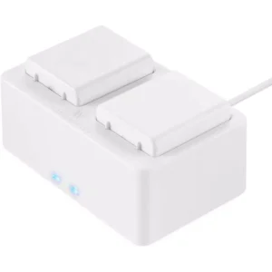 Wasserstein Arlo Ultra/Ultra 2 and Pro 3/Pro 4 Battery Charging Station with 3.2ft. Micro USB Cable (Not for Arlo Pro/Pro 2) (White)