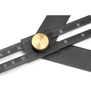 WEN 0.5 in. Aluminum Miter Saw Bevel Gauge and Corner Angle Finder for Wood-Working