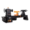 WEN 12 in. by 16 in. Variable Speed Multi-Directional Cast Iron Wood Lathe with 16 in. Capacity Bowl-Turning Back Plate