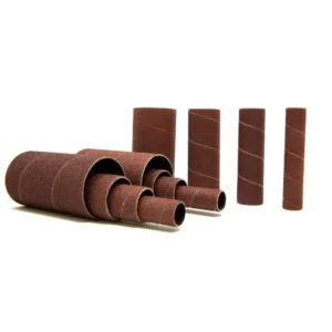 WEN Replacement Spindle Sanding Sleeves, Assorted Sandpaper Grits (12-Pack)