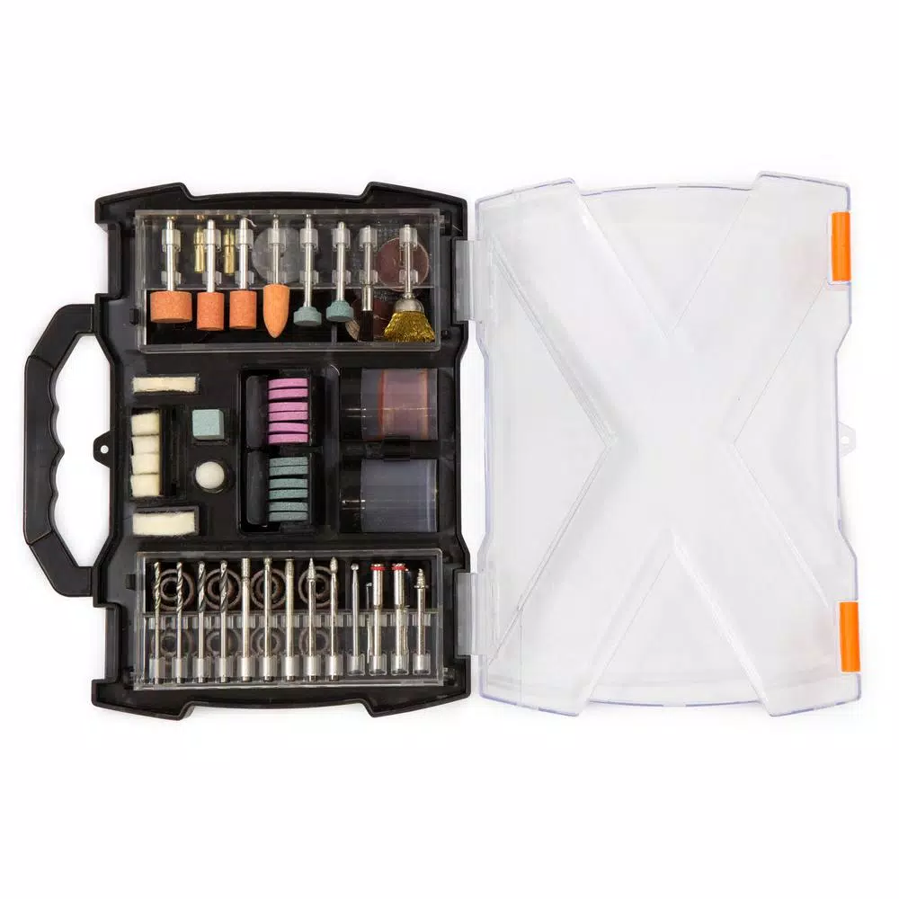 WEN Rotary Tool Accessory Kit with Carrying Case (150-Piece)