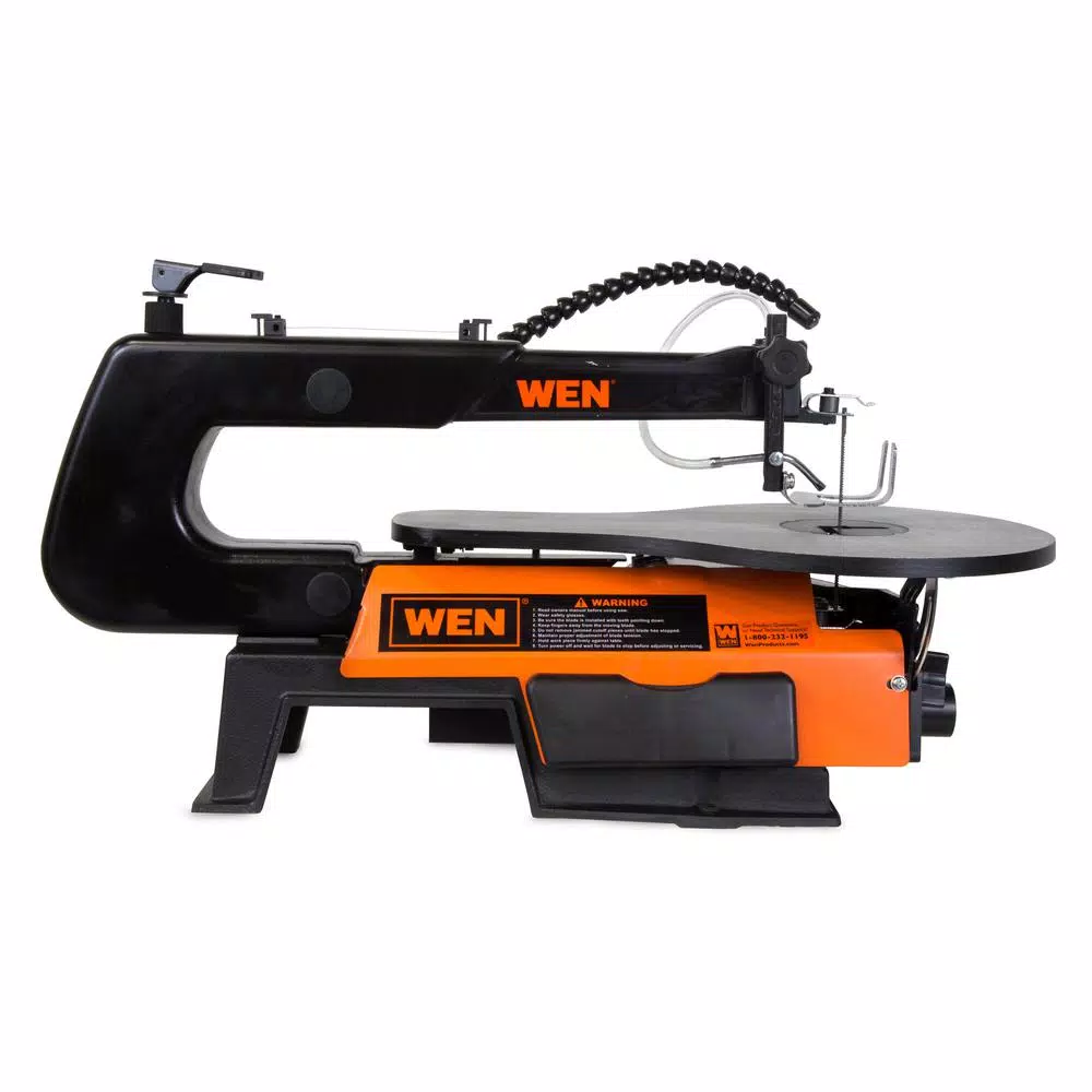 WEN 1.2 Amp 16 in. 2-Direction Variable Speed Scroll Saw