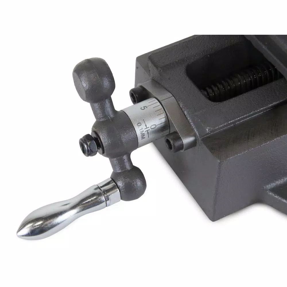 WEN 3.25 in. Compound Cross Slide Industrial Strength Benchtop and Drill Press Vise