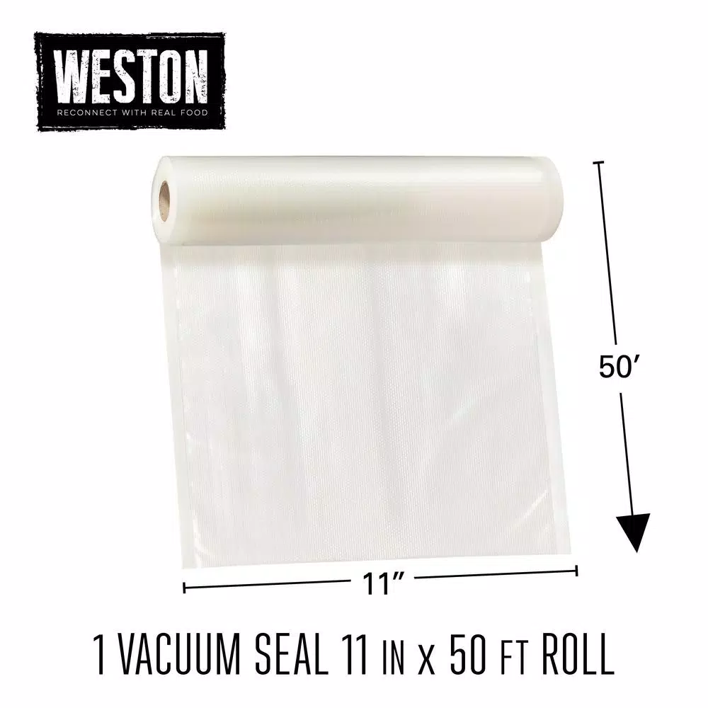 Weston Vacuum Sealer Bag Roll 1 11 in. x 50 ft. Roll, bagged