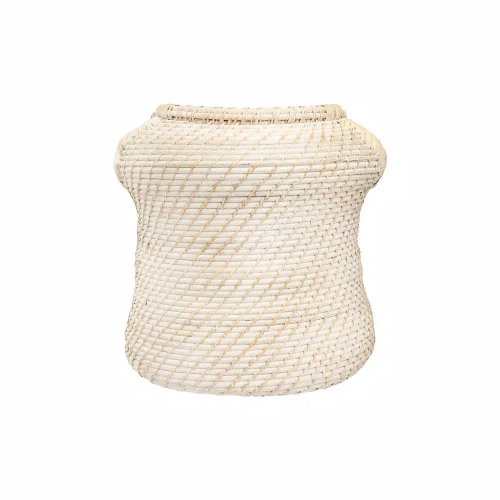 3R Studios Rattan Handwoven Decorative Basket