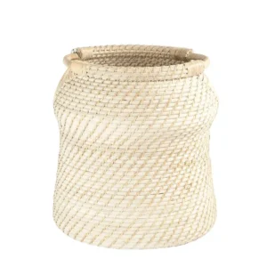 3R Studios Rattan Handwoven Decorative Basket