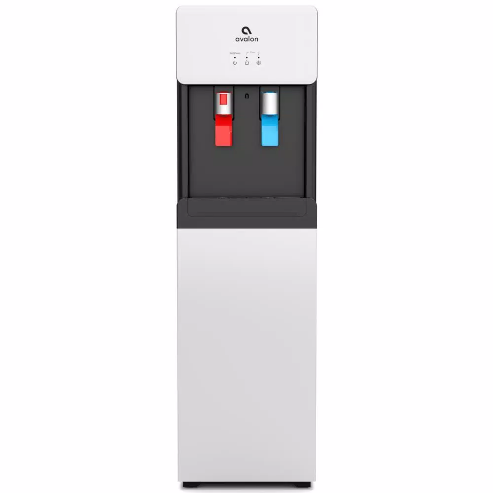 Avalon Self-Cleaning Touchless Bottle-Less Water Cooler Dispenser with Hot/Cold Water, Child Lock, NSF/UL/ENERGY STAR, White