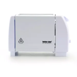 Better Chef 2-Slice White Wide Slot Toaster