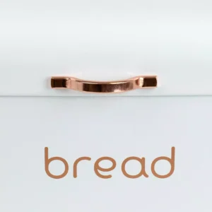 Home Basics White Grove Bread Box
