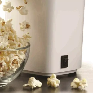 Brentwood Appliances 1,200 W 64 oz. White Hot Air Popcorn Machine
