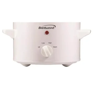 Brentwood Appliances 1.5 Qt. White Slow Cooker