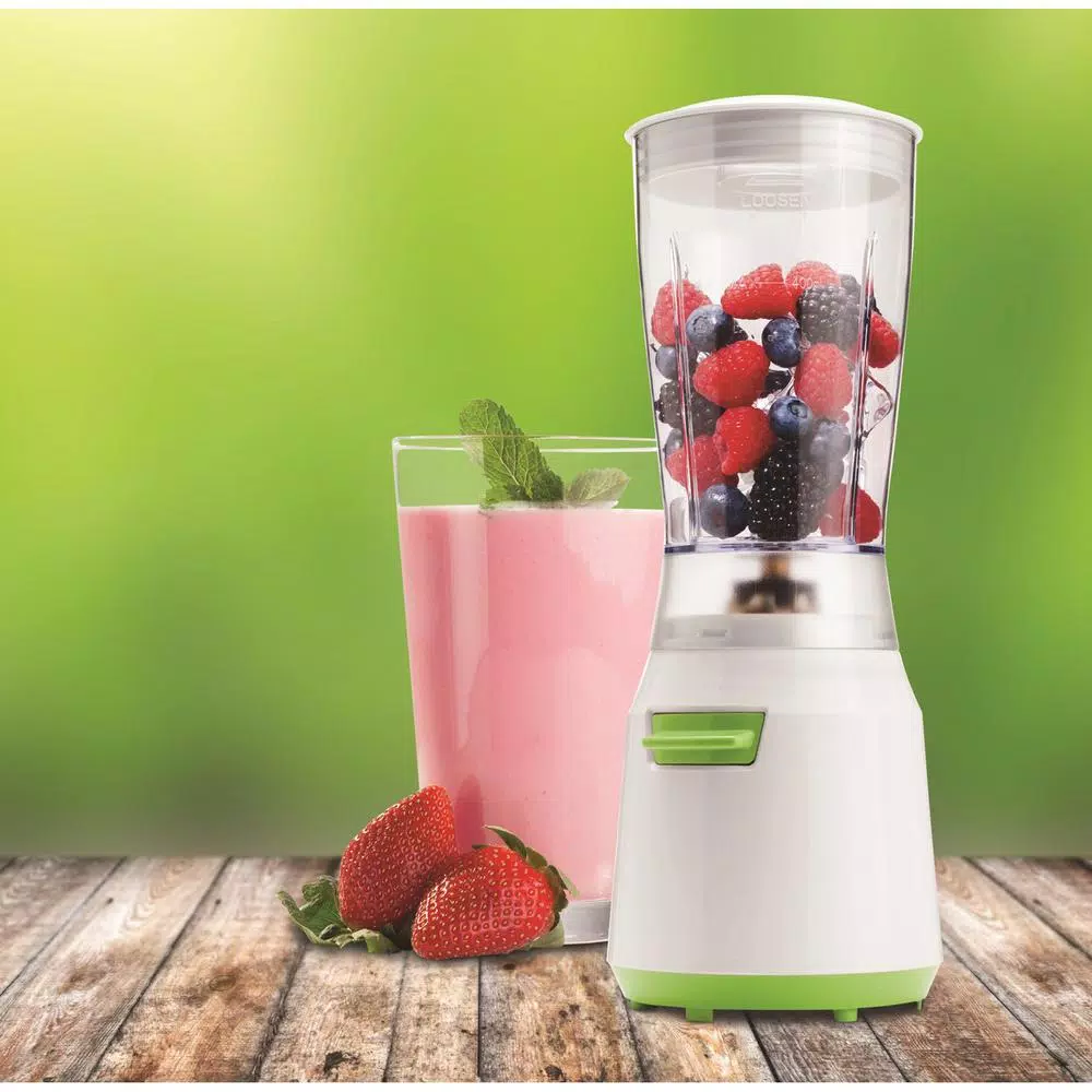Brentwood 14 oz. Single Speed White Personal Blender